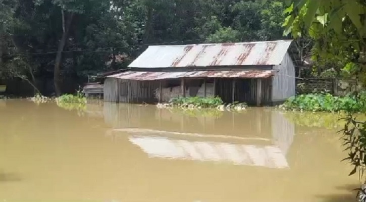 আজমিরিগঞ্জ উপজেলায় কালনি ও কুশিয়ারার পানি বিপদ সীমার ৭৫ সেন্টিমিটার উপরে